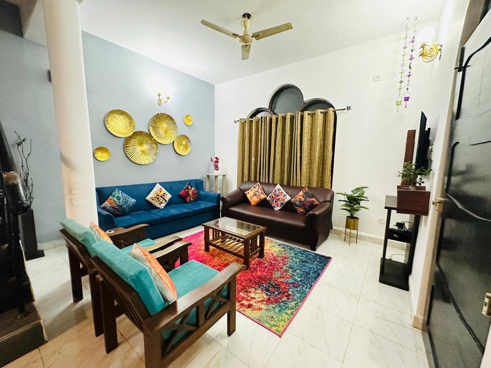 Gr Stays - Duplex 3Bhk Villa With Pool Arpora I Baga Beach 5 Mins Kültér fotó